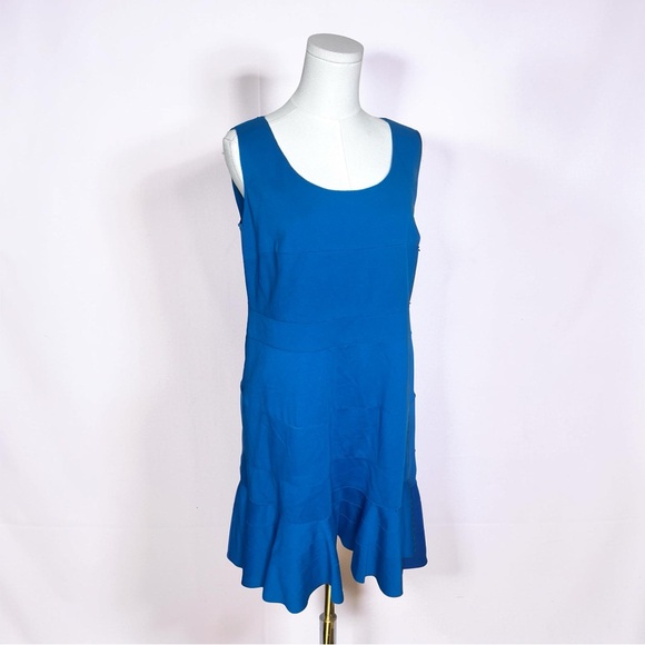 Akris Punto Dresses & Skirts - AKRIS PUNTO Knee Length Dress Size 12 Blue Color Sleeveless GUC